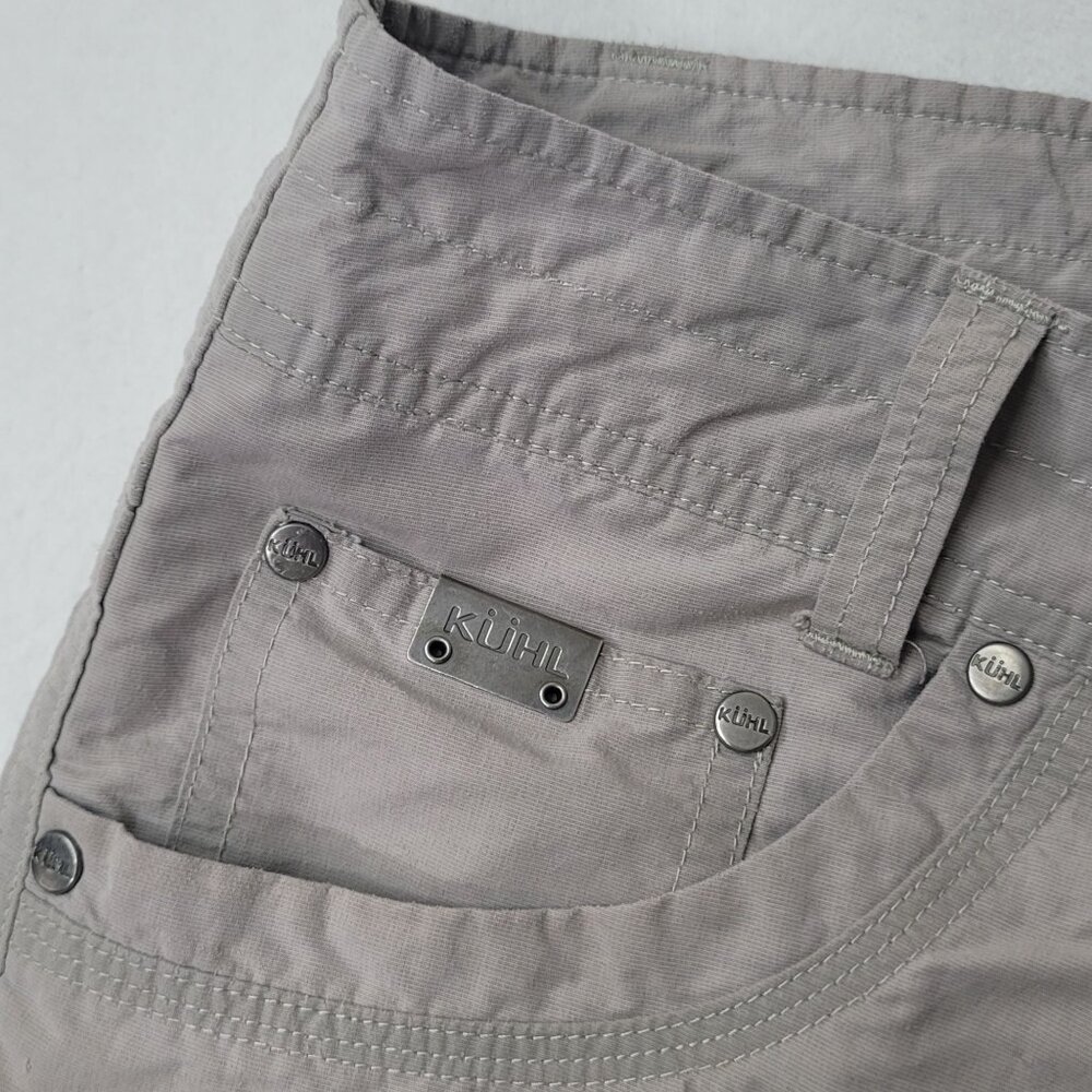 KUHL Liberator Convertible Stealth Men's Beige Zip Off Outdoor Pants Size 40X30 - Picture 4 of 12